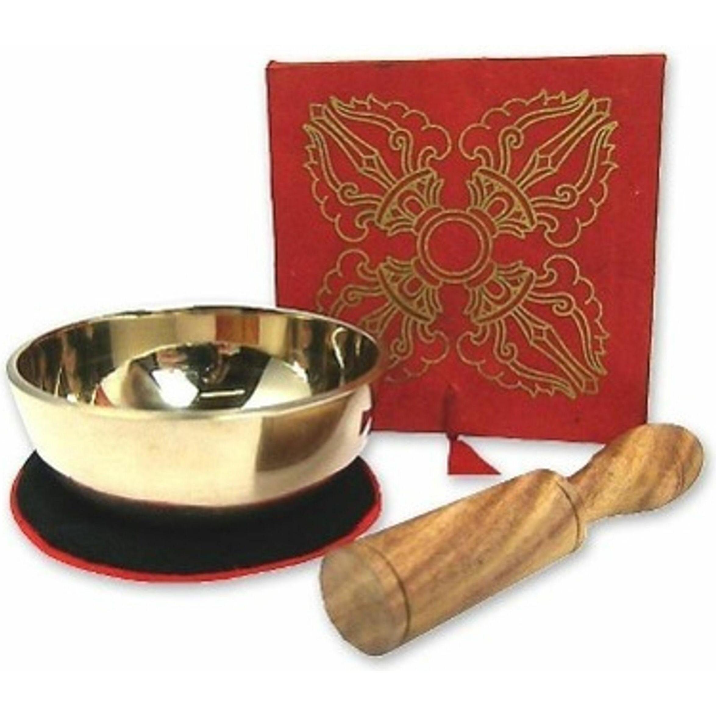 Klangschalen-Center Klangschale (170g)Box,rot.5080 (Klangschale) (40719567)