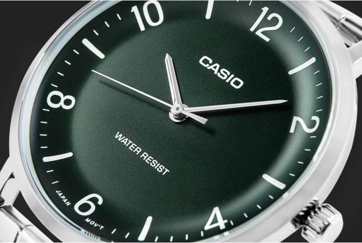 Immagine prodotto Casio Herrenuhr MINIMAL Silberfarben (Ø 40 mm) (40 mm)