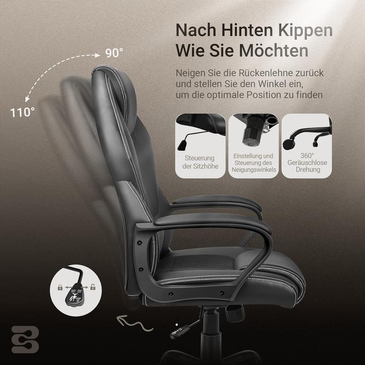 Produktbild Basetbl Schreibtischstuhl (46 - 56 cm)