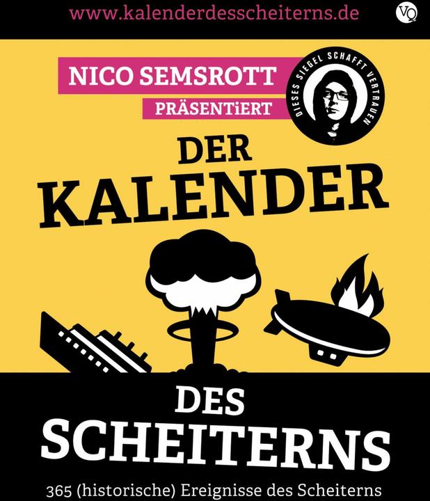 Produktbild Semsrott:Der Kalender des Scheiterns