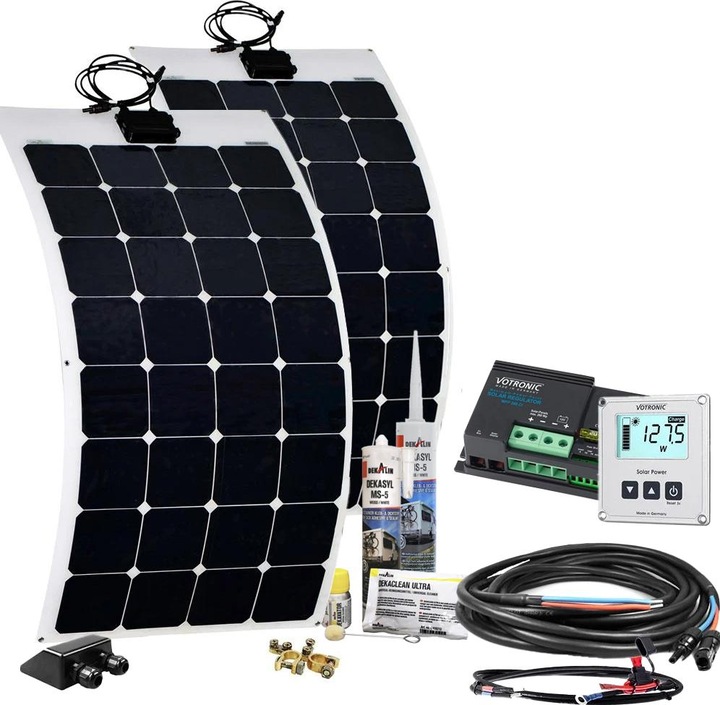 Immagine prodotto Offgridtec Sistema solare per camper SPR-F 240W 12V EBL opzionale (240 W)