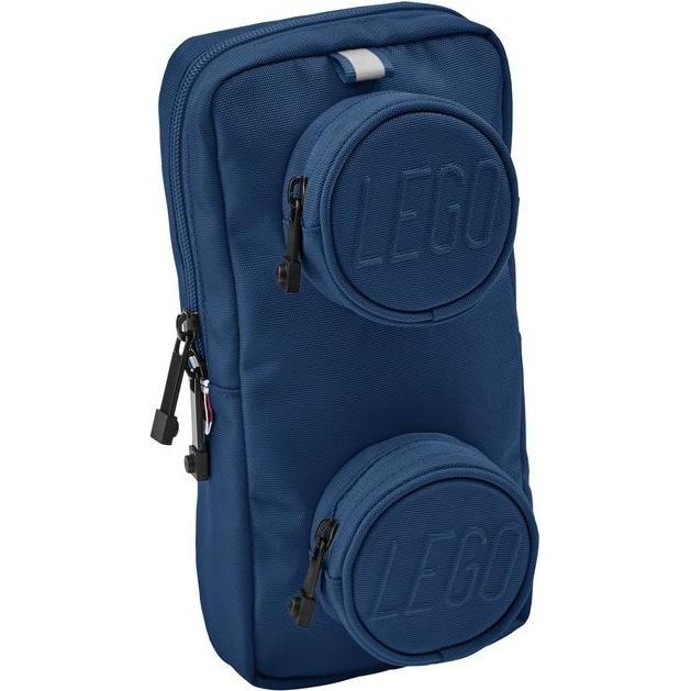 LEGO BORSE Brick 1x2 Borsa a tracolla blu terra
