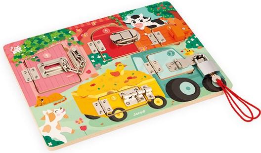 Sophie la girafe The Farm - Board with Locks