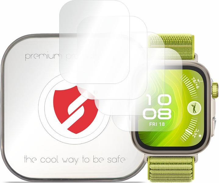 Smart Protection - Premium Classic (4 pack) - Huawei Watch Fit 4 Pro - Clear