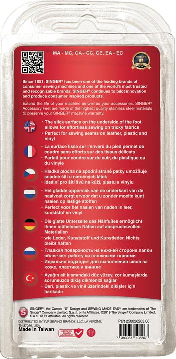 Image du produit Singer Pied-de-biche