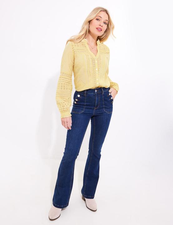 Actual product image Joe Browns Vintage Broderie Detail Top (46)