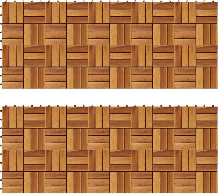 Produktbild vidaXL Terrassenfliese (20x, 30 x 30 cm)
