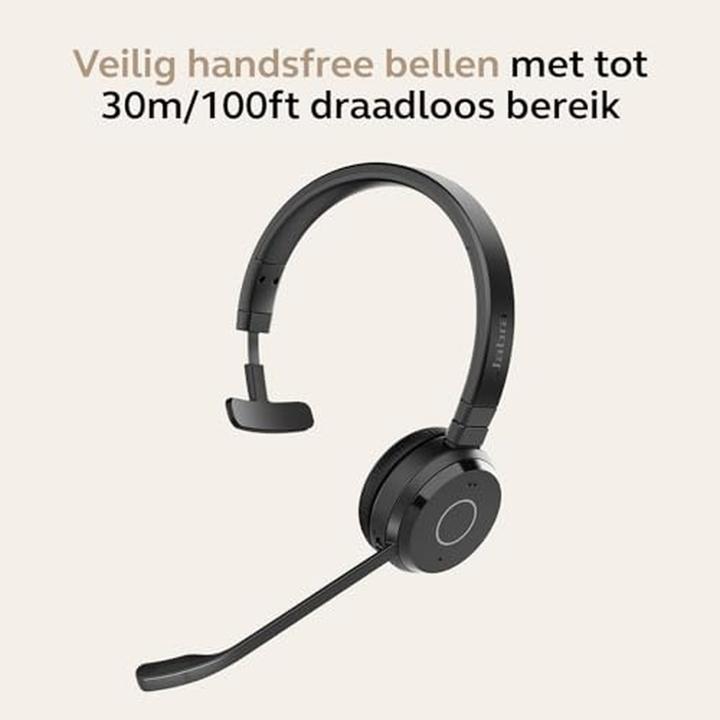 Produktbild Jabra Evolve 65 (Kabellos, Kabelgebunden, USB-A)