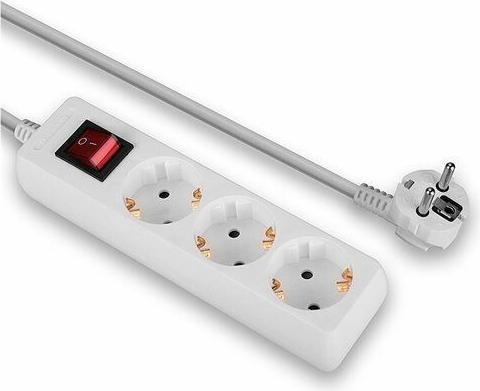 Produktbild Lindy 3-fach Schuko Steckdosenleiste mit Schalter (3 x, 1.40 m)