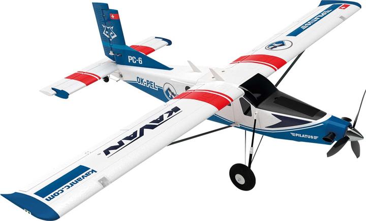 Immagine prodotto Kavan Pilatus PC-6 Porter 1500mm ARF - blu (Elicottero in scala)