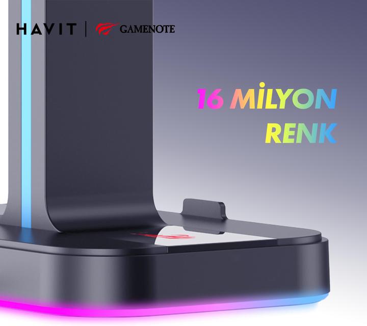 Productafbeelding Havit TH650 Hoofdtelefoonstandaard RGB