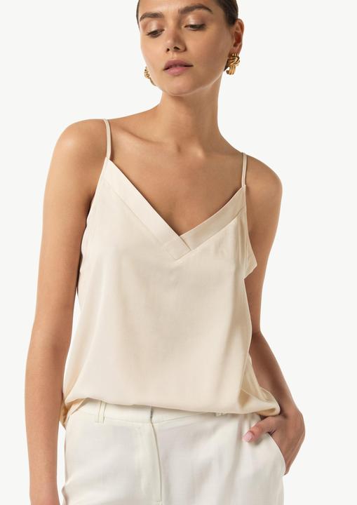 Produktbild Comma Bluse Spaghetti-Träger-Top aus Satin (40)