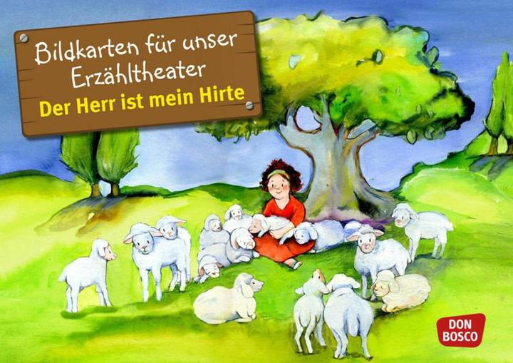 Produktbild Bildkarten für unser Erzähltheater: Der Herr ist mein Hirte (Psalm 23) (Deutsch, Susanne Brandt, 2023)