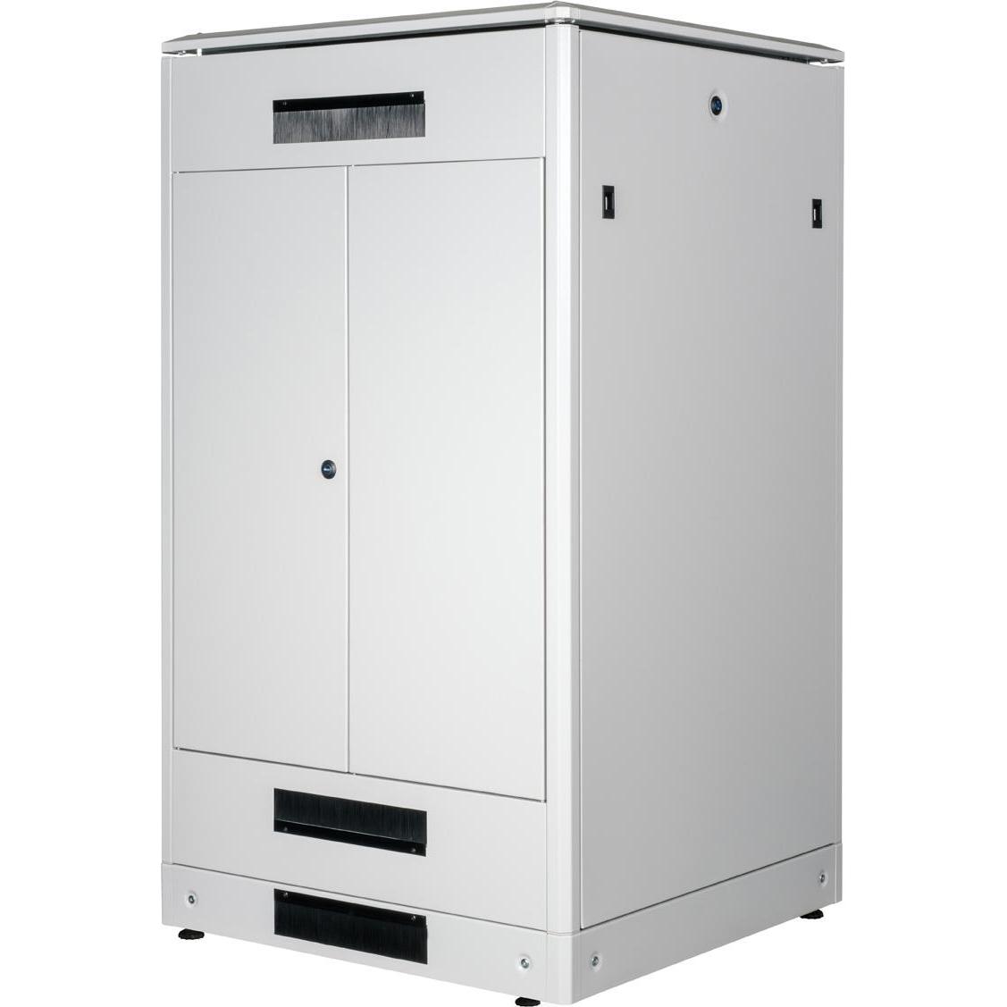 Thumbnail - Roline 19-Zoll Netzwerkschrank Pro 26 HE (26 HE, 19 Zoll Rack), Serverschrank, Grau