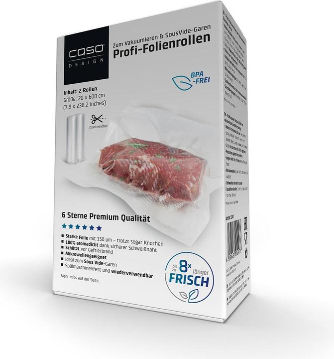 Caso 6 Sterren Professionele Stofzuigerrollen 1247 2 stuks (2 x)