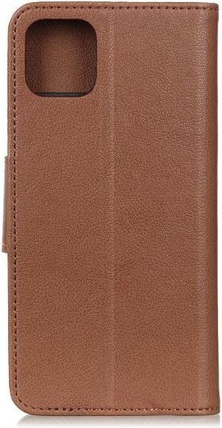 Image du produit MU Classic Série de couvertures de livres en cuir litchi (Apple iPhone 12 Pro Max)