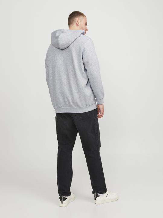 Produktbild Jack & Jones Plus Size Einfarbig Kapuzenpullover mit Reissverschluss Kapuzenpullover mit Reissverschluss (XXL)