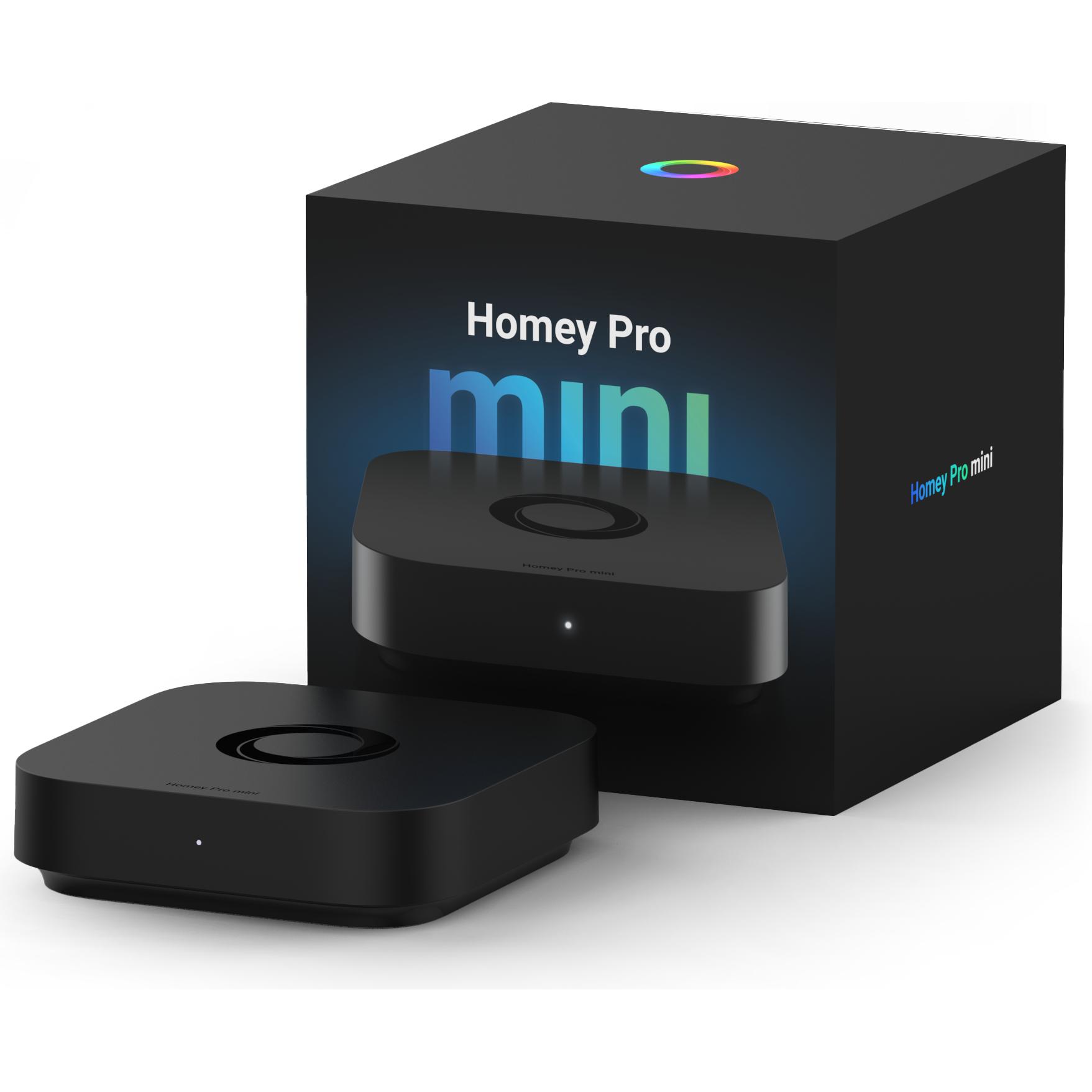 Athom Homey Pro mini, Smart Home Hub, Zwart