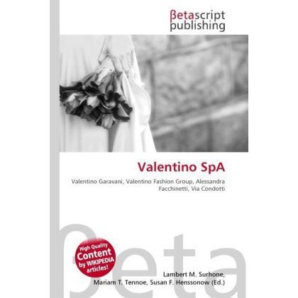 Valentino SpA, Fachbücher