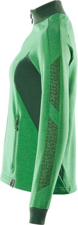 Produktbild Mascot Zip-Damensweatshirt Accelerate grasgrün/grün Gr. S (S)