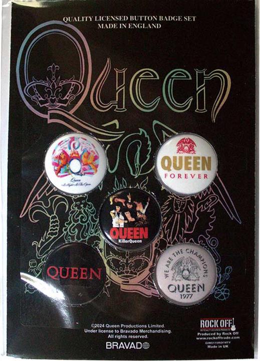 Actual product image Queen Killer Badge (Pack of 5)