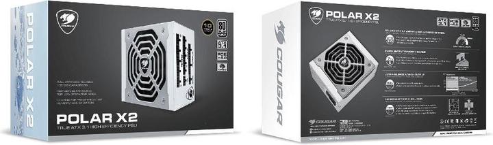 Actual product image Cougar POLAR X2 1050W PC Power Supply (1050 W)