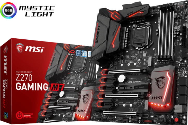 Image du produit MSI Z270 Gaming M7 (LGA 1151, Intel Z270, ATX)