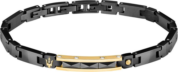 Produktbild Maserati Armband (19 cm, Edelstahl, Keramik)