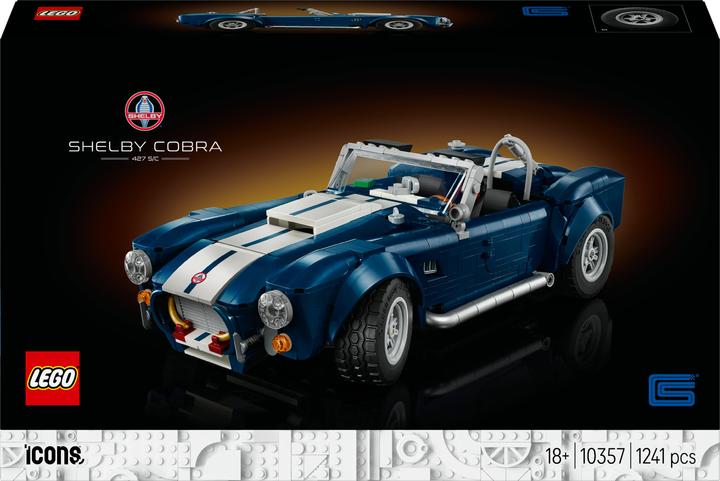 Image du produit LEGO Shelby Cobra 427 S/C (10357, LEGO Icons)