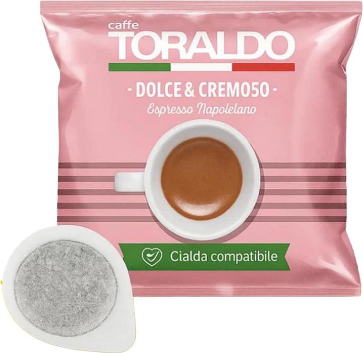 Caffè Toraldo Kaffeepads Dolce e Cremoso (120 Pads E.S.E) (120 x Port.)