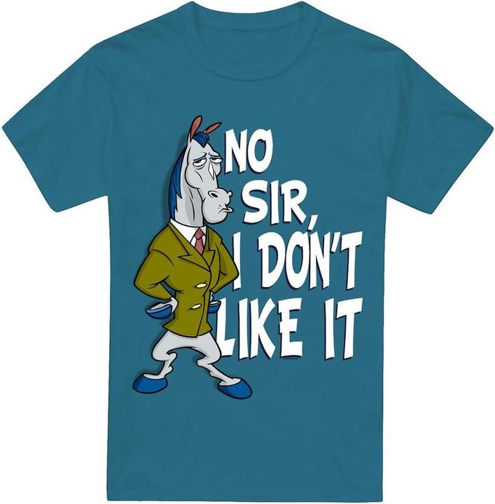 Actual product image Ren & Stimpy Mens Mr Horse I Don't Like It T-Shirt (S)