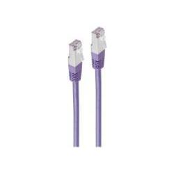 Shiverpeaks -BASIC-S--Patchkabel cat. 5e SF/UTP violett 20m (SF/UTP, CAT5e, 20 m), Netzwerkkabel