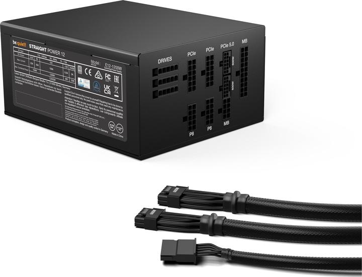 Image du produit be quiet! Bloc d'alimentation Straight Power 12 1200W 80+ Platinum Mod. (1200 W)