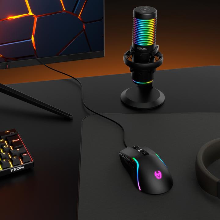 Actual product image Krom Microfono Kaze Streaming RGB