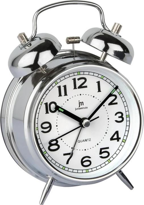 Immagine prodotto JM Sveglia Cromo Movimento Continuo Silenzioso in