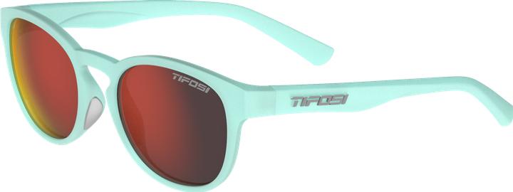 Image du produit MGA Tifosi Svago Satin Crystal Teal lunettes (1 fumée rouge 15,4% transmission de la lumière) (nouveau)