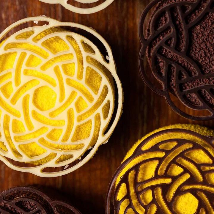 Actual product image Pavoni Silicone mould Hüppen pair of birds (copy) (5.50 cm)