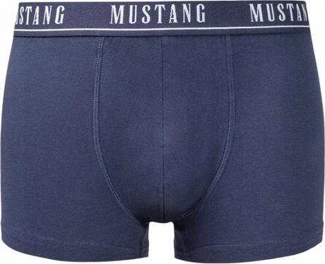 Actual product image Mustang Herren-Boxershorts, 3er-Pack, Marineblau (L, pack of 3)
