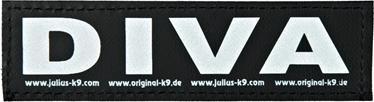 Actual product image Julius-K9 Logo DIVA, 11x3cm, size 0 (S, Dog)