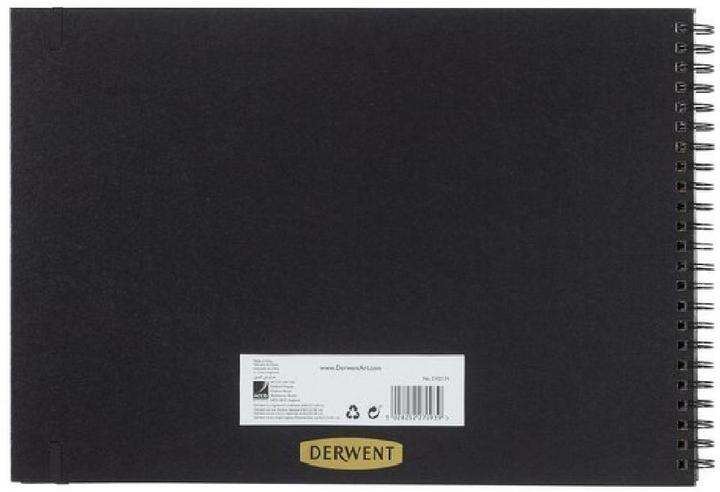 Image du produit Derwent Carnet de croquis à couverture rigide Sketch & Store, A3, 56 feuilles (A3, Blanc, Couverture rigide)