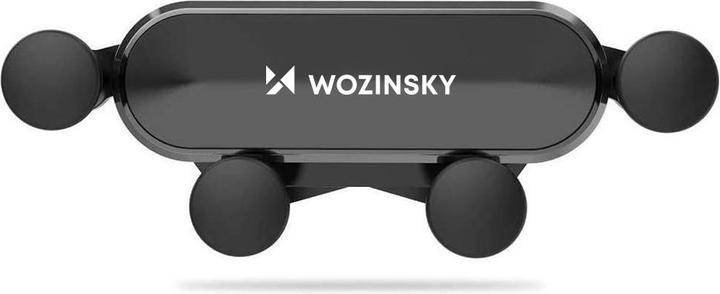 Actual product image Wozinsky car phone holder gravity for ventilation grille black (WCH-05)