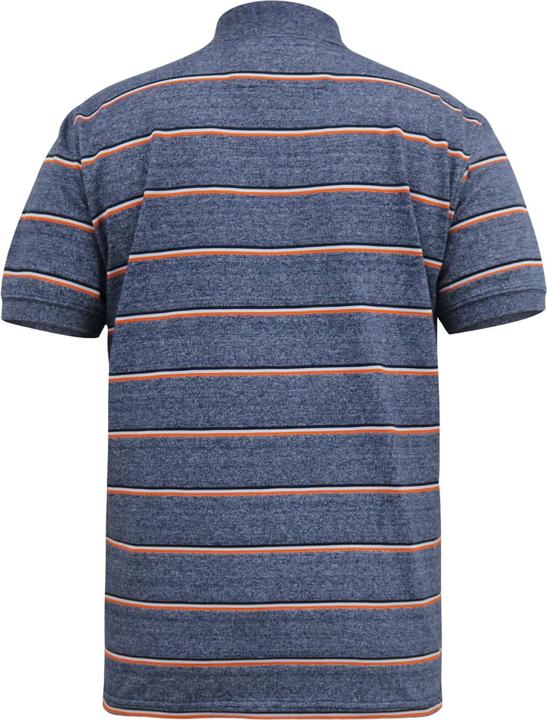 Actual product image DUKE D555 Mens Humber Stripe Jersey Kingsize Polo Shirt (4XL)