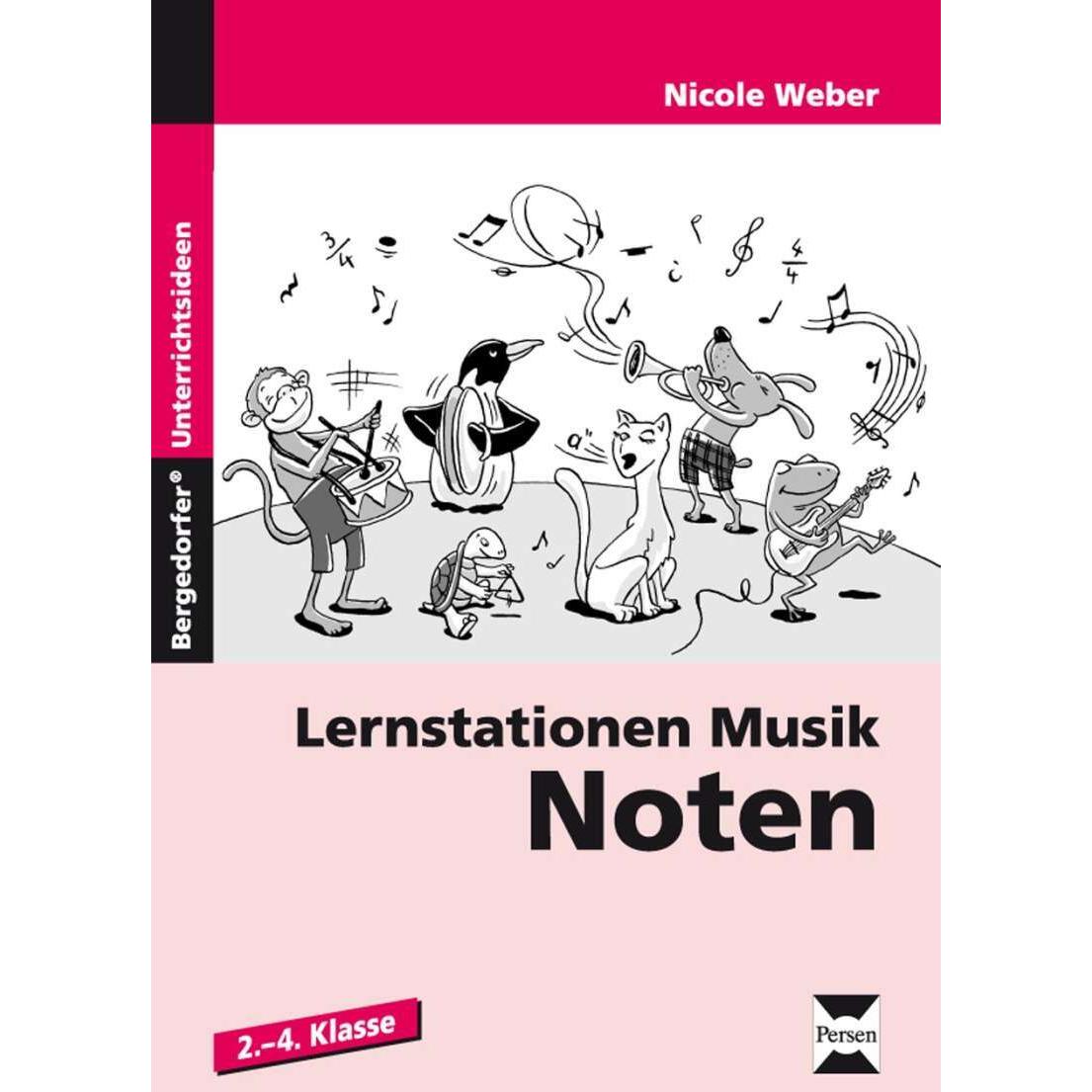 Lernstation Musik: Noten, Schulbücher von Nicole Weber