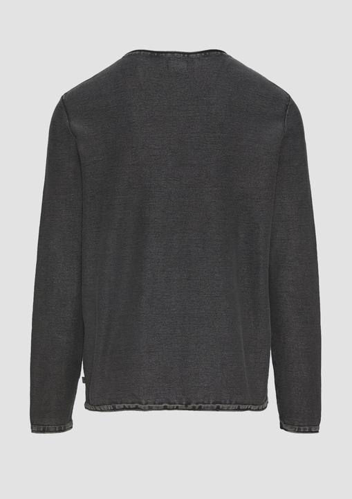 Immagine prodotto s.Oliver Strickpullover Gewaschener Strickpullover mit Rollkante (L, M)
