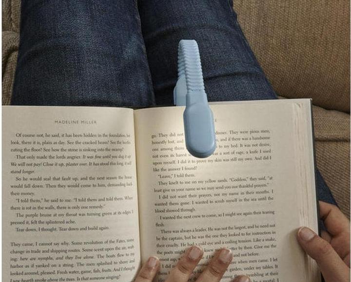 Actual product image Kikkerland Clip Book Light (2.80 cm)