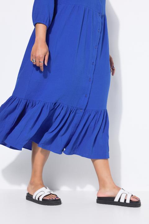 Produktbild Studio Untold Maxikleid, A-Line, Musselin (54)