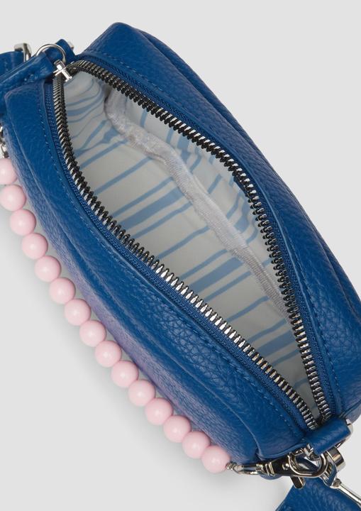 Image du produit S.Oliver Tasche Handliche Camera-Bag mit abnehmbarem Perlen-Henkel und Reissverschlussfach