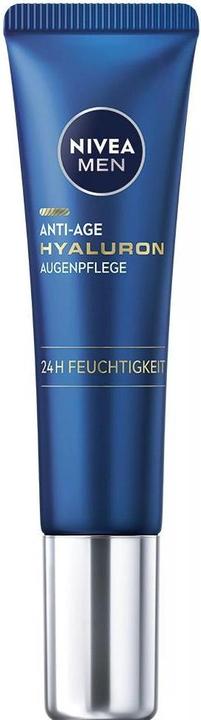 Actual product image NIVEA MEN Men Hyaluron Anti-Age Eye Cream (Eye Care Cream, 15 ml, Day + Night)