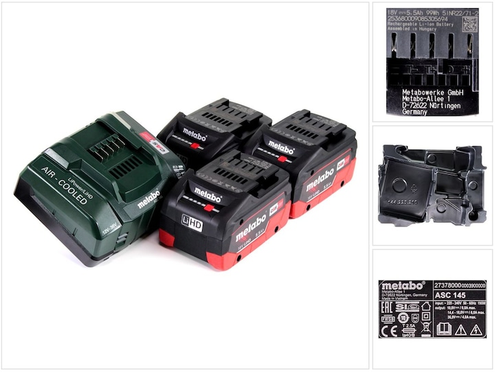 Actual product image Metabo Basis-Set (18 V)