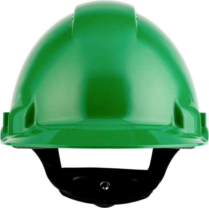 Actual product image 3M G3000NUV-GP SAFETY Helmet Green Ratchet (53 - 62 cm)